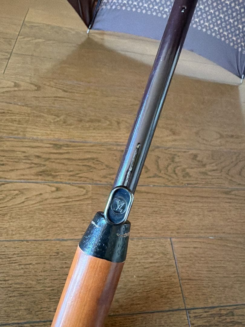 ルイヴィトン パラプルュイ・ジブレ モノグラムプッシュ式 60cm 雨傘