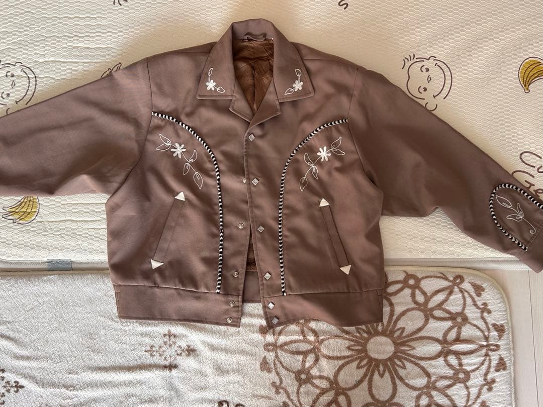 最終値下げ！ CREAM SODA ジャケット　ブラウン