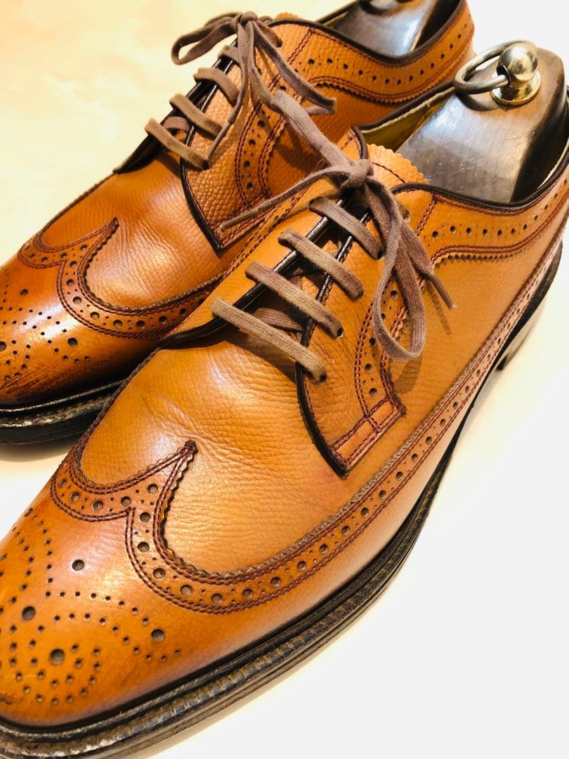 ★美品★定価40,700円！リーガル W105 ウイングチップ 26.5EEE