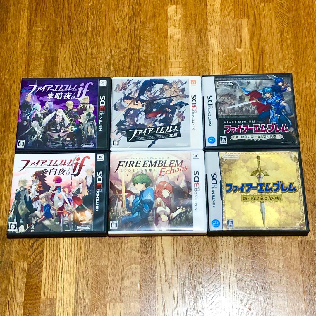 3DS DS ファイアーエムブレム 6本セット