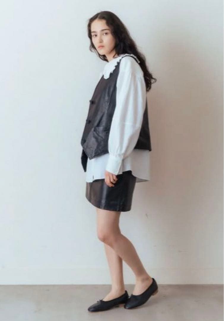 【美品】 THE SHINZONE LEATHER SKIRT