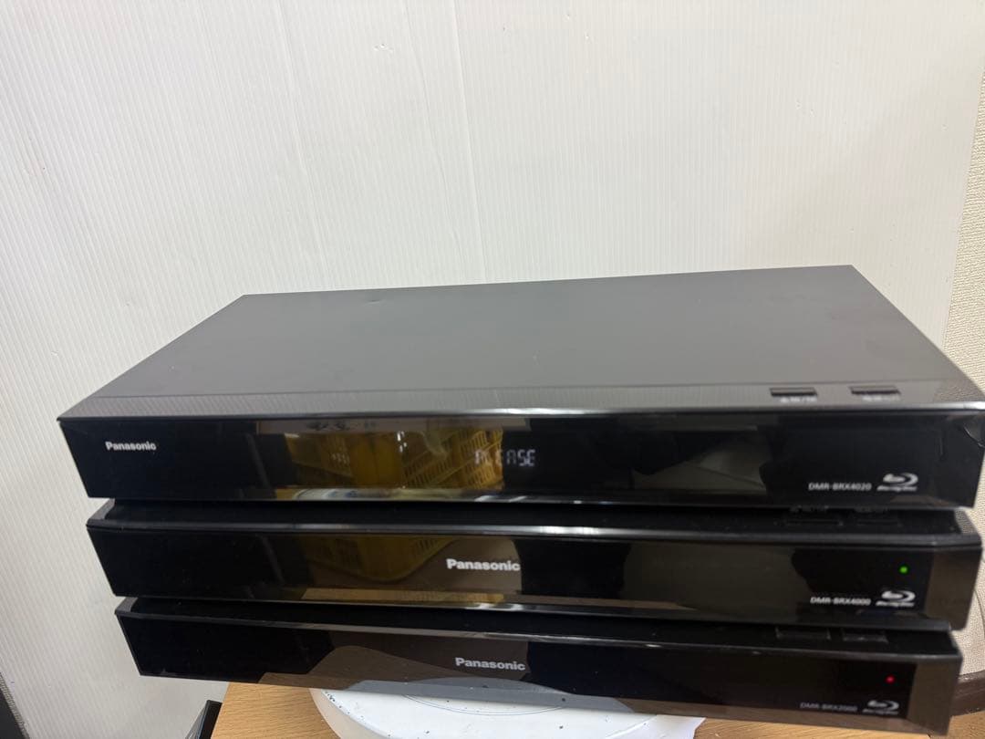 Panasonic DIGA ブルーレイレコーダー 3台セット ジャンク品