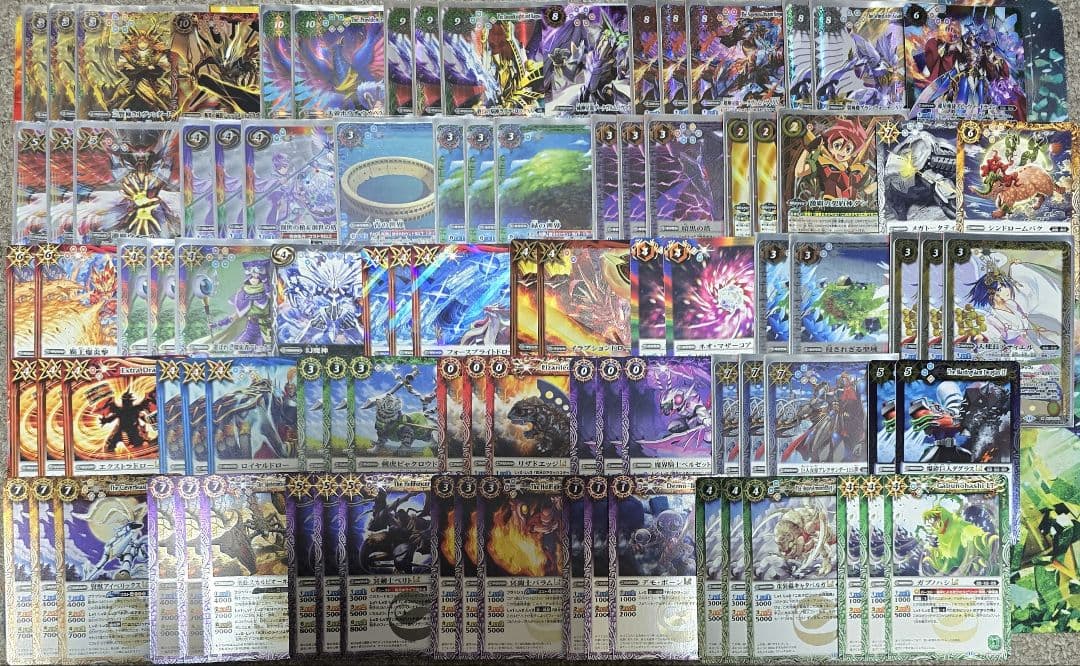 バトスピ 激覇　ダン　デッキ　スリーブ付き　引退品