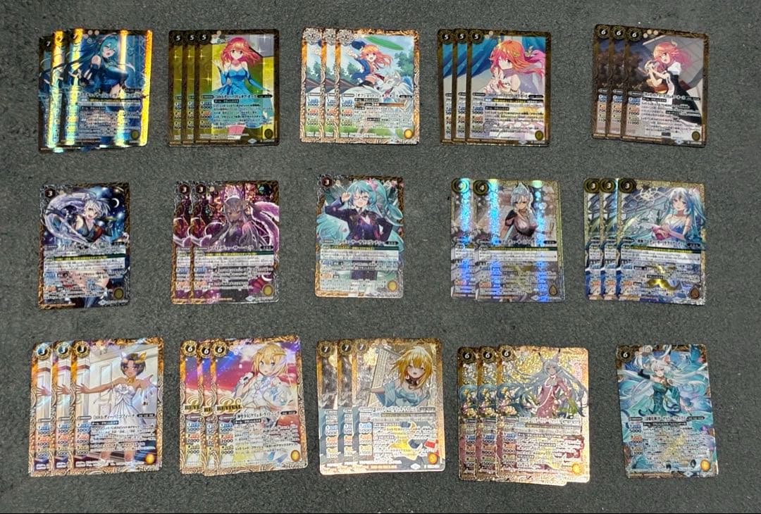 バトスピ　グランシエスタ　デッキ　パーツ　まとめ売り