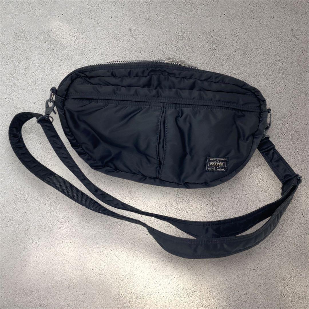 PORTER ポーター ショルダーバッグ タンカー ブラック 黒 ムーン 三日月