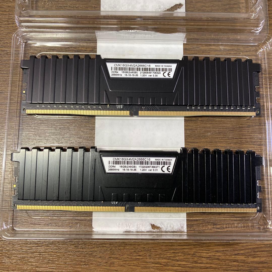 CORSAIR VENGEANCE LPX DDR4 16GB 2666MHz⑤