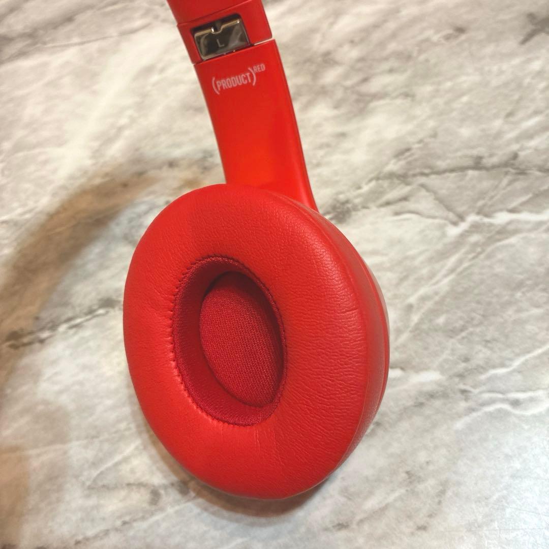 【美品】 Beats Solo3 ワイヤレスヘッドホン レッド