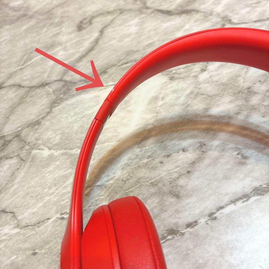 【美品】 Beats Solo3 ワイヤレスヘッドホン レッド