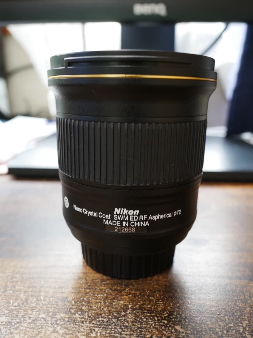 Nikon 24mm f/1.8G ED レンズ