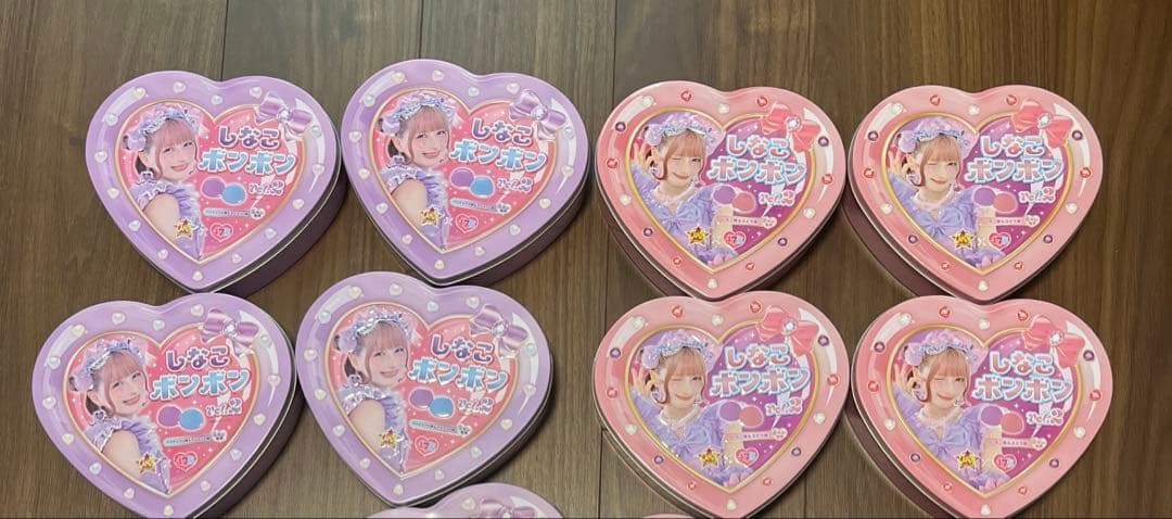 しなこボンボン vol.2 8缶まとめ売り ピンク　パープル　ASMR しなこ