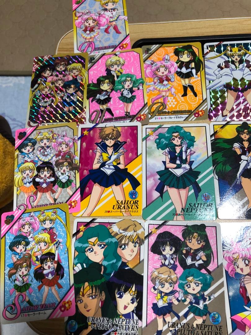 セーラームーン カードダス 当時物