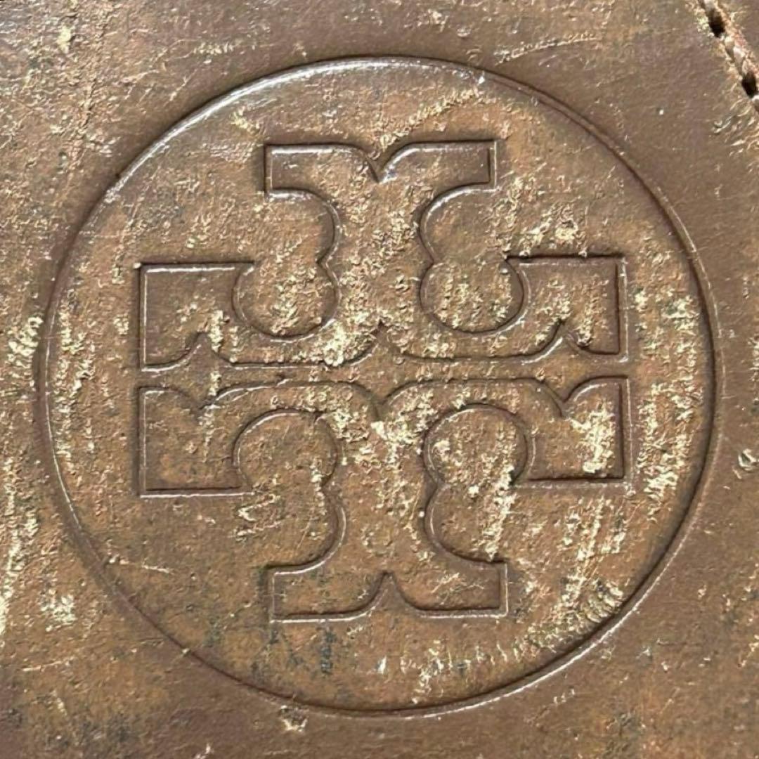 靴 TORY BURCH Studded Blue Suede Flat shoes