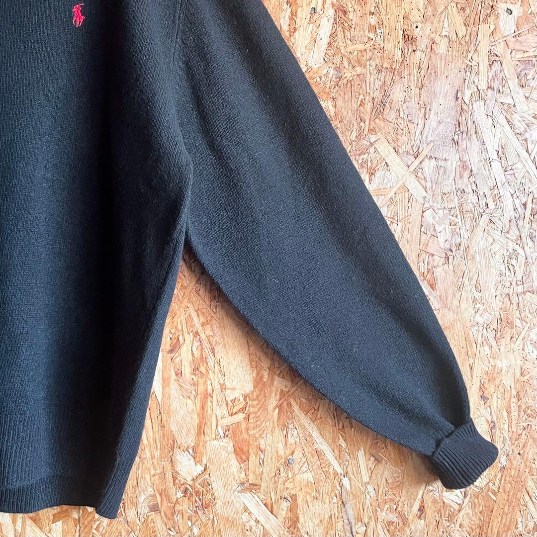 未使用タグ付き 90s Ralph Lauren タートルネックニット ウール