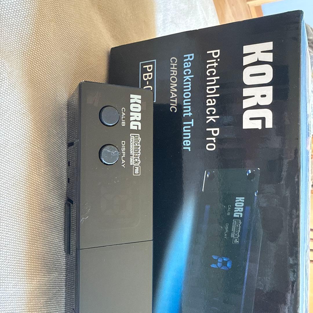 KORG Pitchblack Pro ラックマウント・チューナー