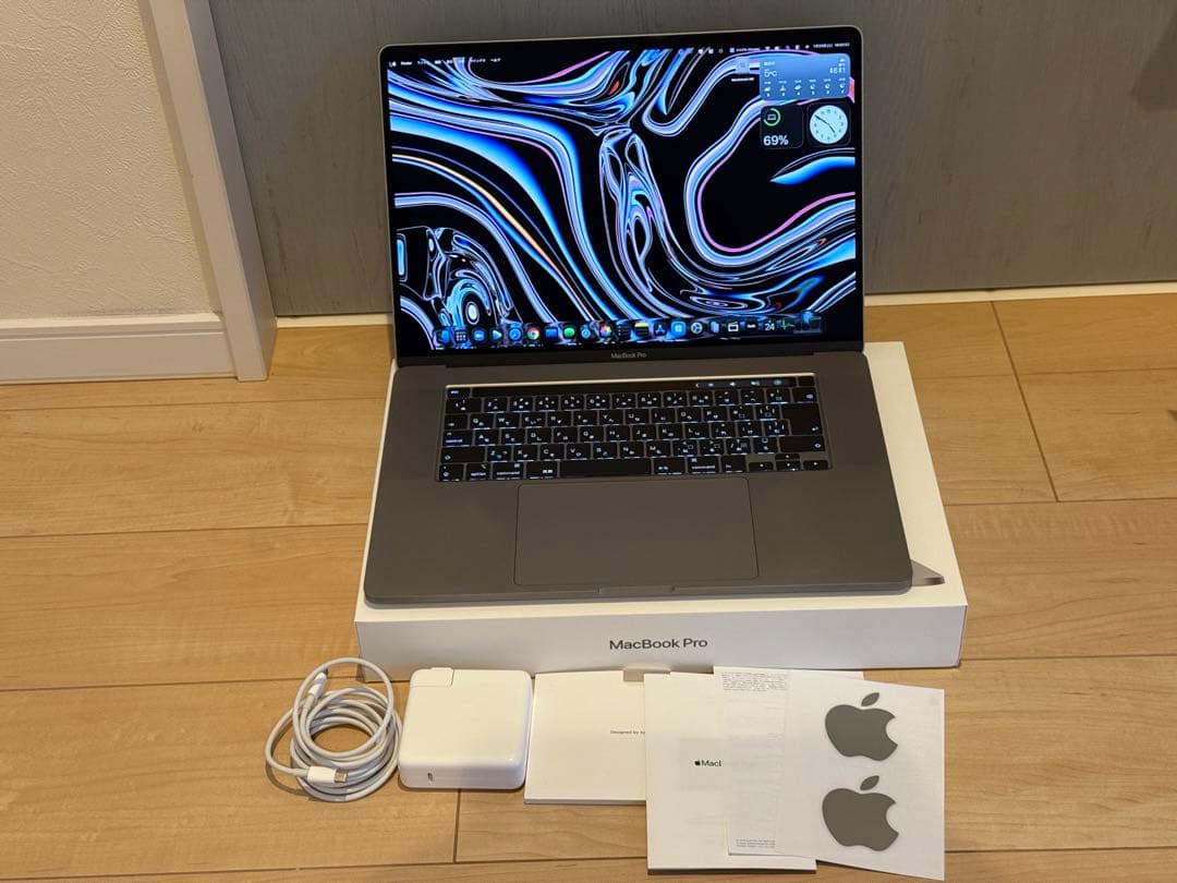 MacBookPro2019 16インチ corei7 16GB 1TB