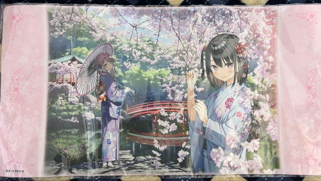 「神絵祭」第2弾 ダブルチャンス ラバープレイマットスリム カントク 「花の時」