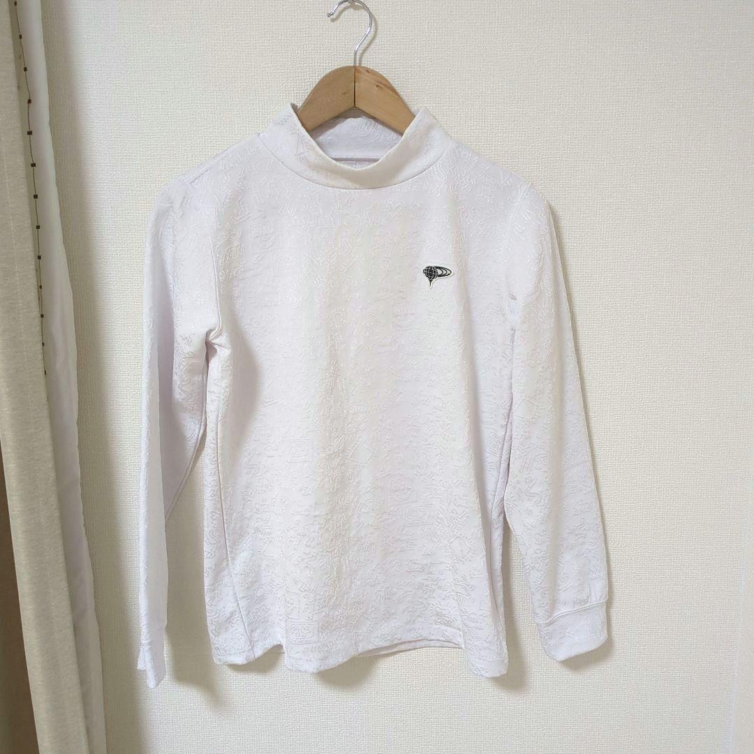 ★新品★BEAMS GOLF×Keith Haring　総柄　モックネック　L