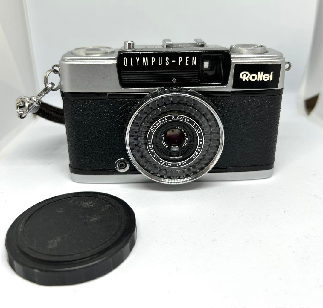 大人気のハーフカメラ美品動作品 オリンパス PEN EE-3 ROLLEI仕様⁈