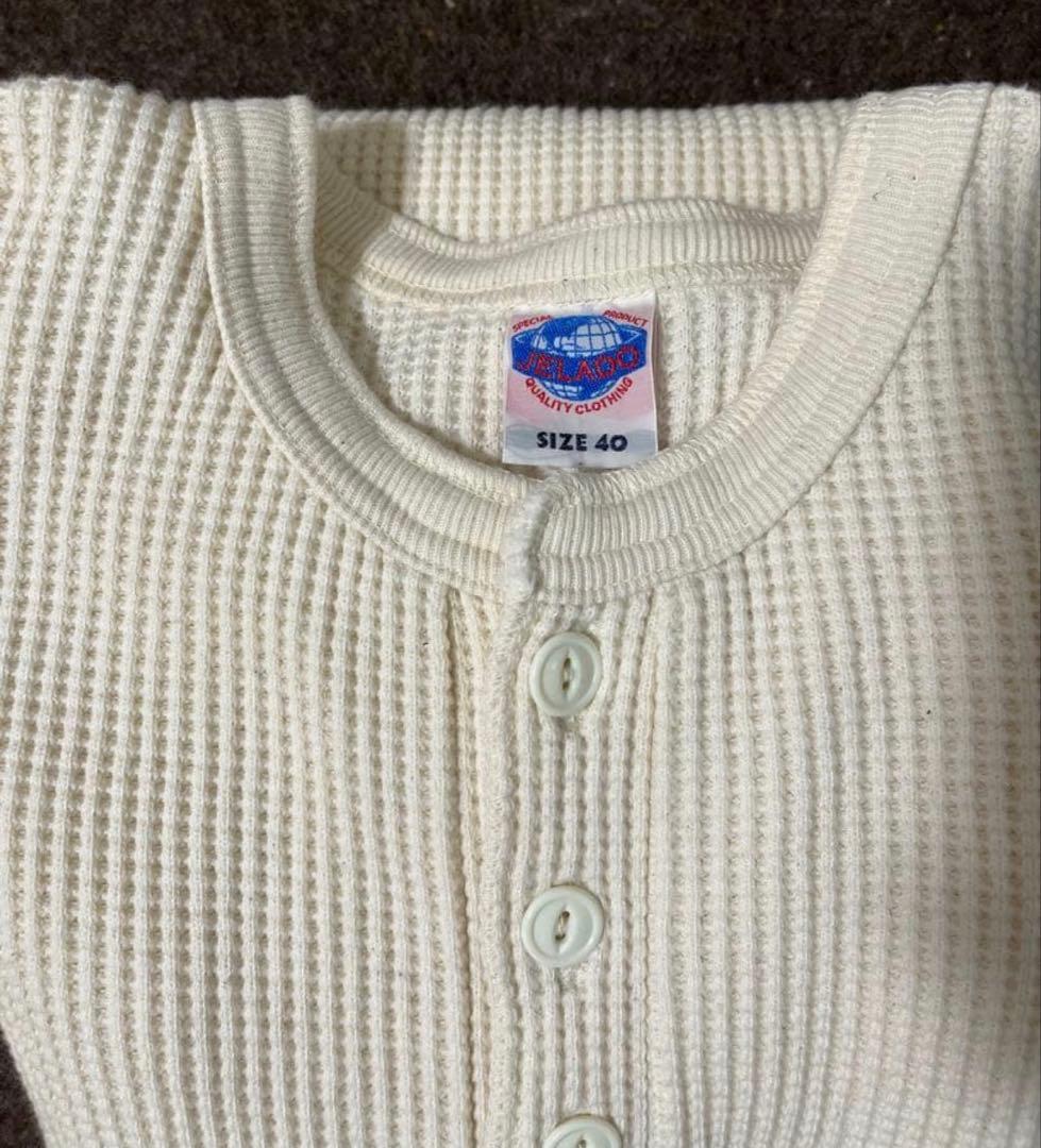 JELADO ジェラード　メガサーマル バニラ　40 ヘンリーネック