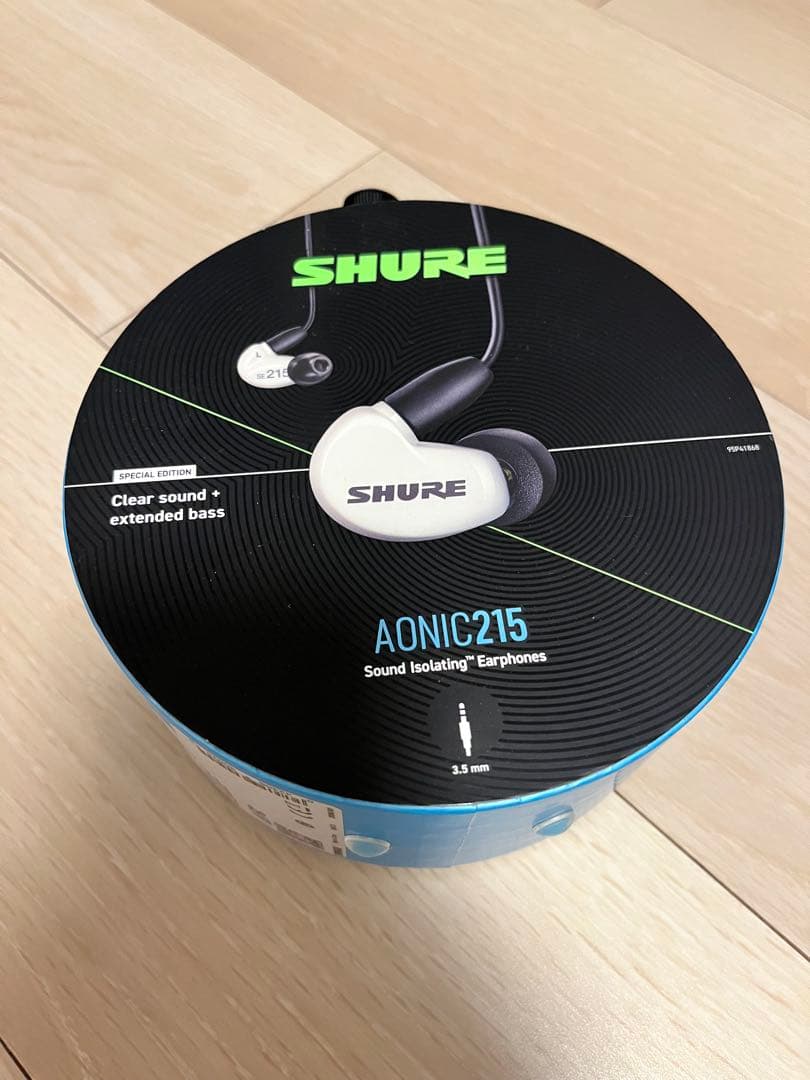 SHURE AONIC215 有線イヤフォン