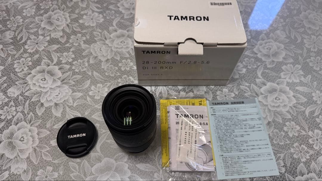 週末特別TAMRON 28-200MM F/2.8-5.6 SONY Eマウント
