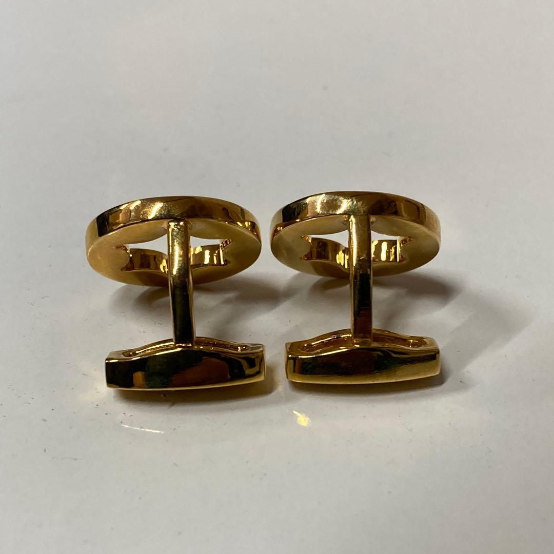 MONTBLANC モンブラン　カフス　ゴールド