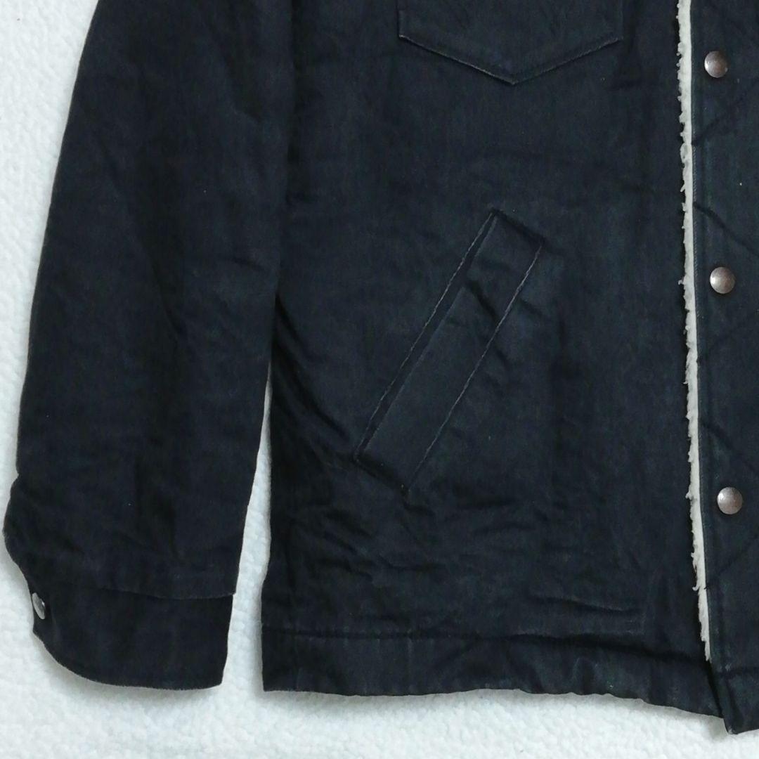 ワコマリア☓ラングラー裏地ボア ブラックデニムジャケット(L)