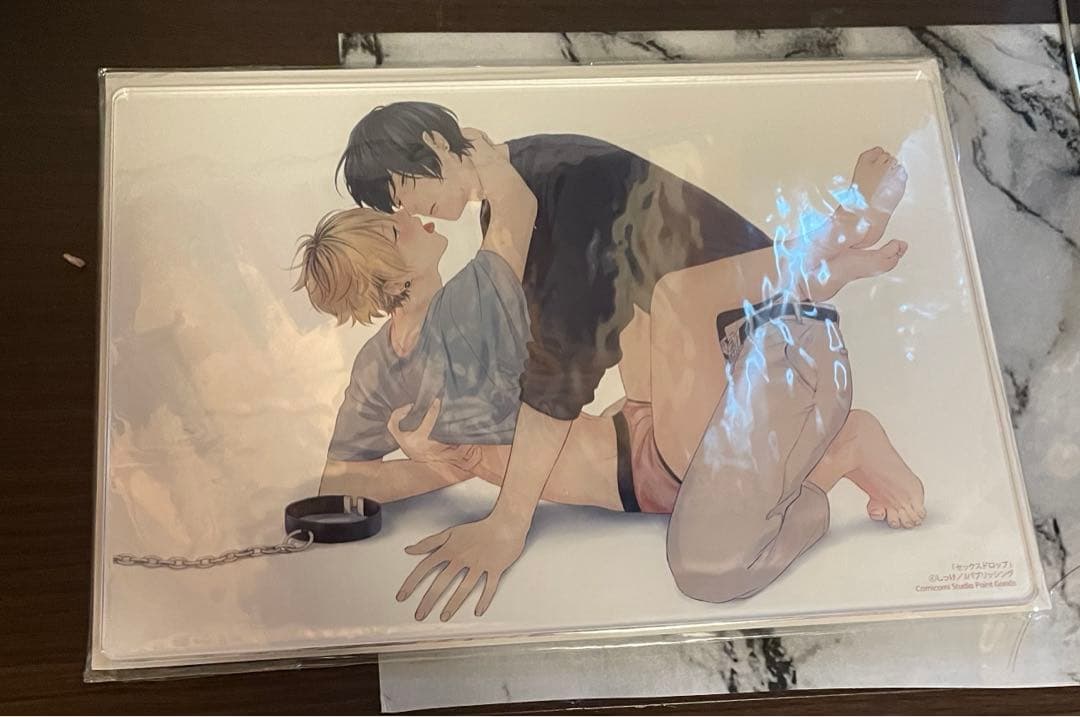 BL コミック グッズ しっけ セックスドロップ アクリルプレート