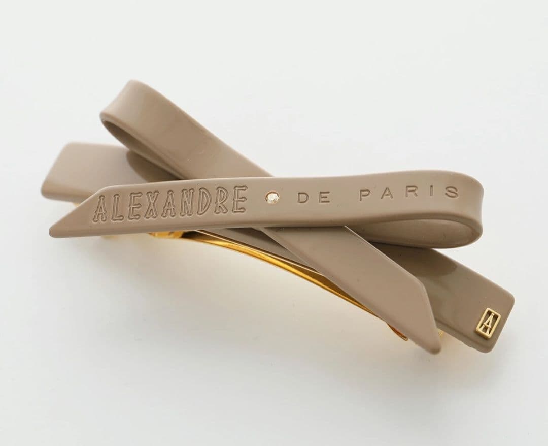 アレクサンドル ドゥ パリ バレッタ 8.5㎝×3㎝