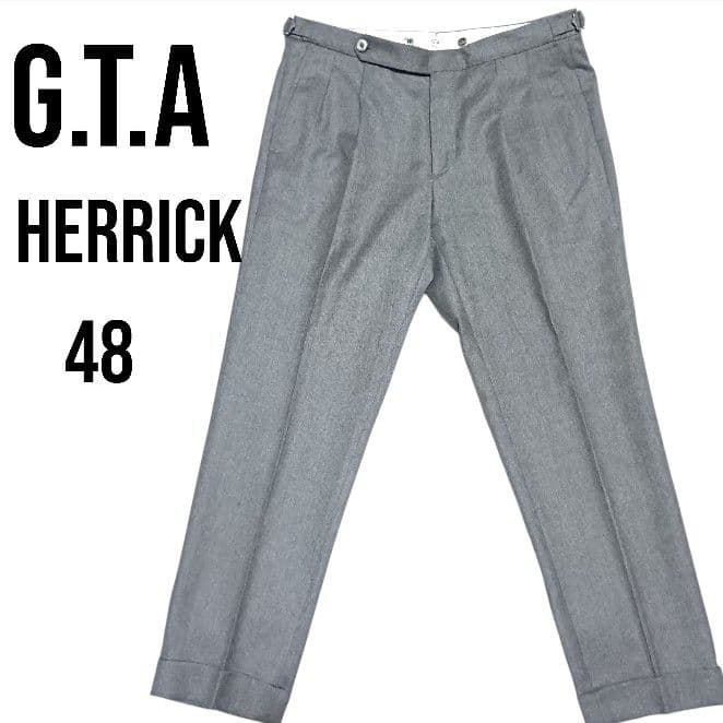 GTA Herrick エリック 48 ウール フランネル サイドアジャスター