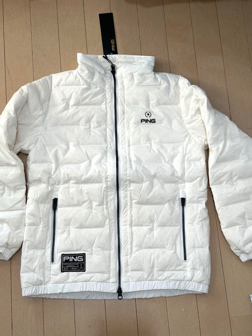PING レディースダウンジャケット白
