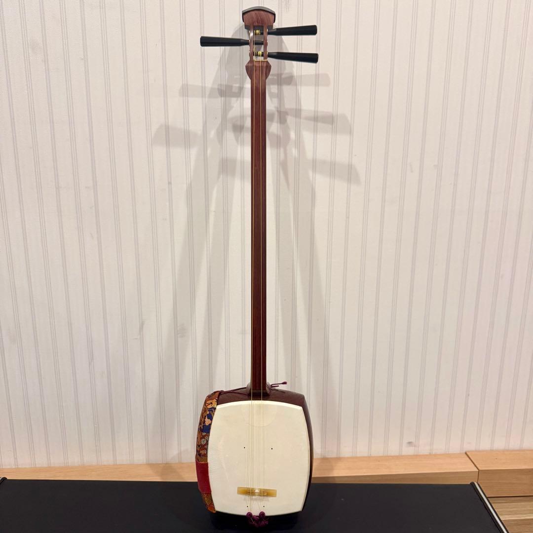 【美品】中棹三味線セット ハードケース付 初心者向け