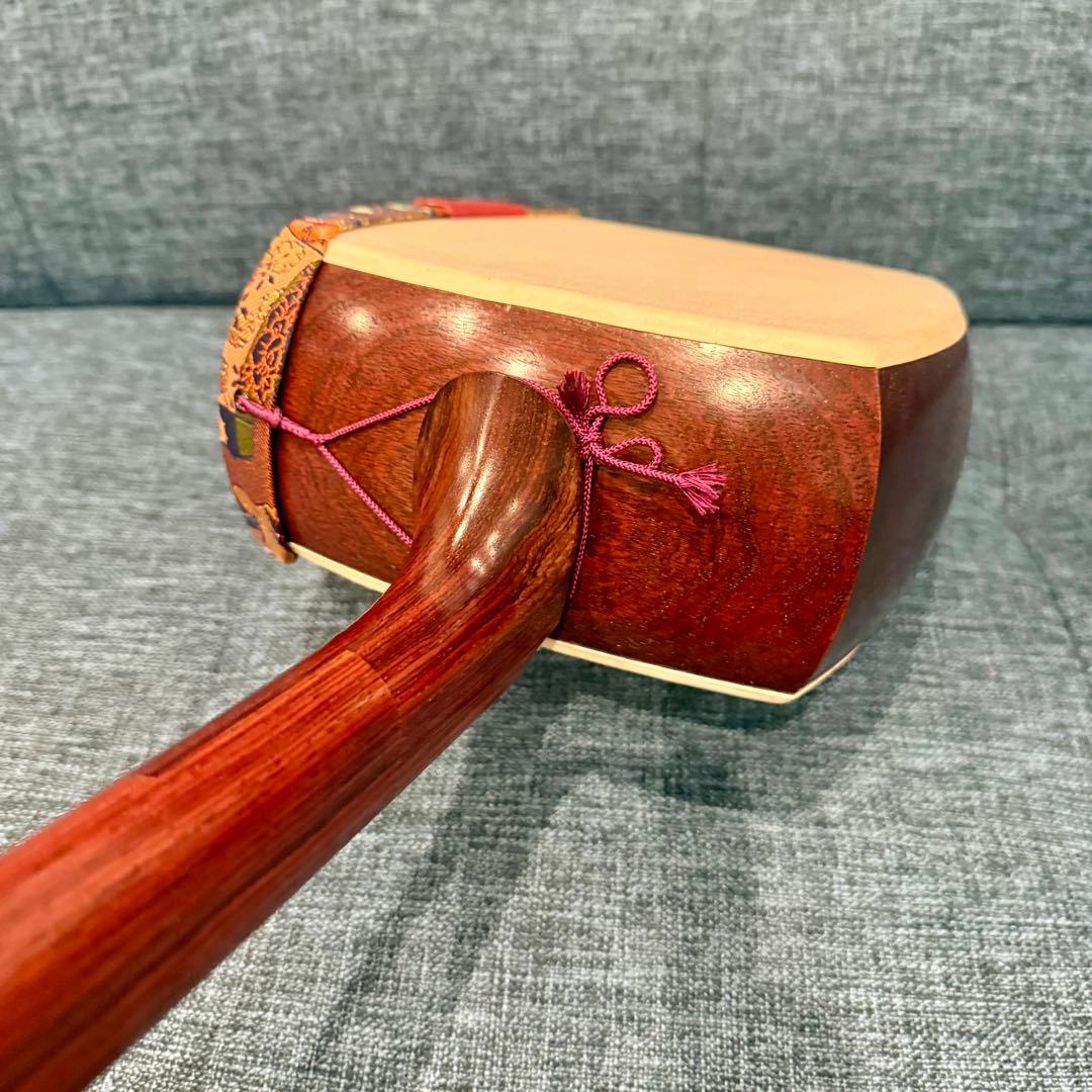 【美品】中棹三味線セット ハードケース付 初心者向け