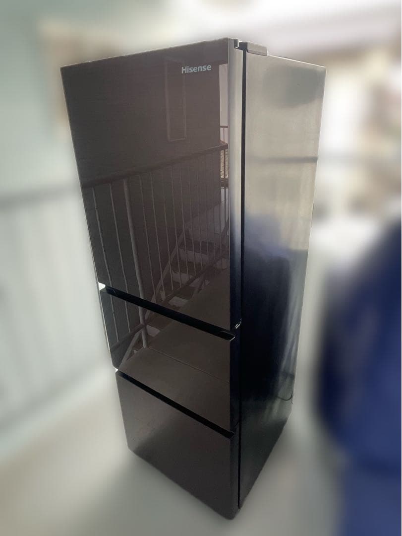 値下げ【福岡県限定】送料設置無料 Hisense 冷蔵冷凍庫 282L