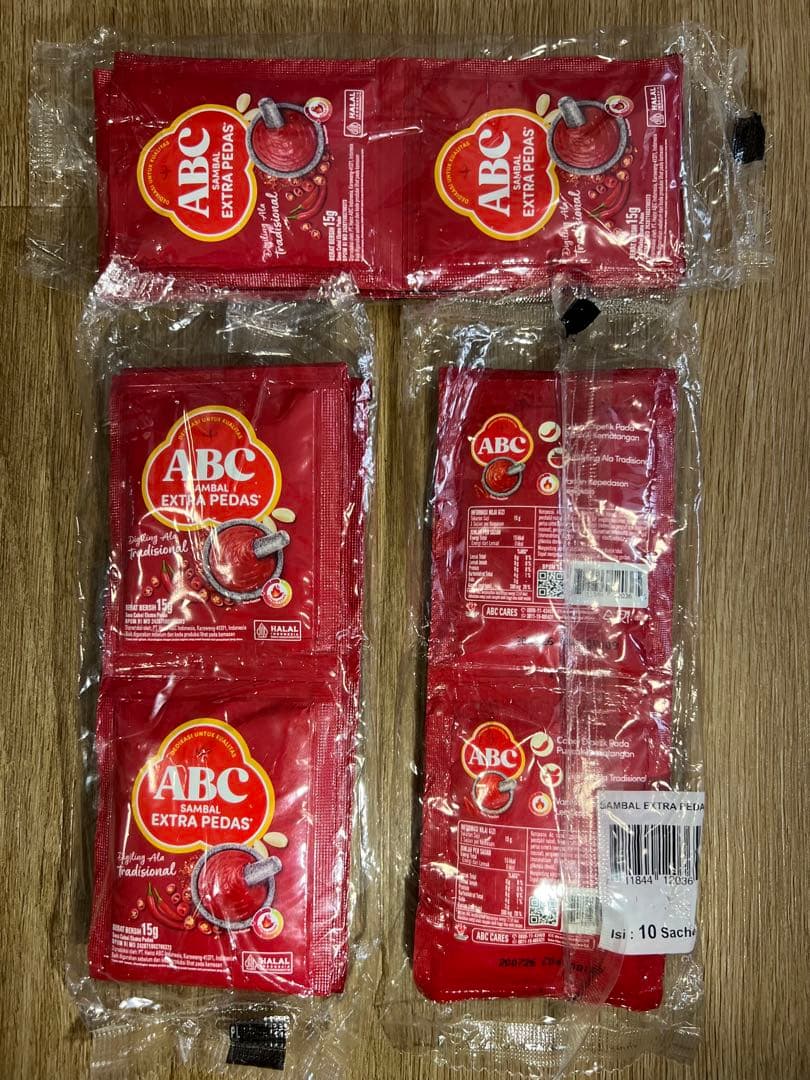 インドネシア チリ ABC サンバル EXTRA PEDAS
