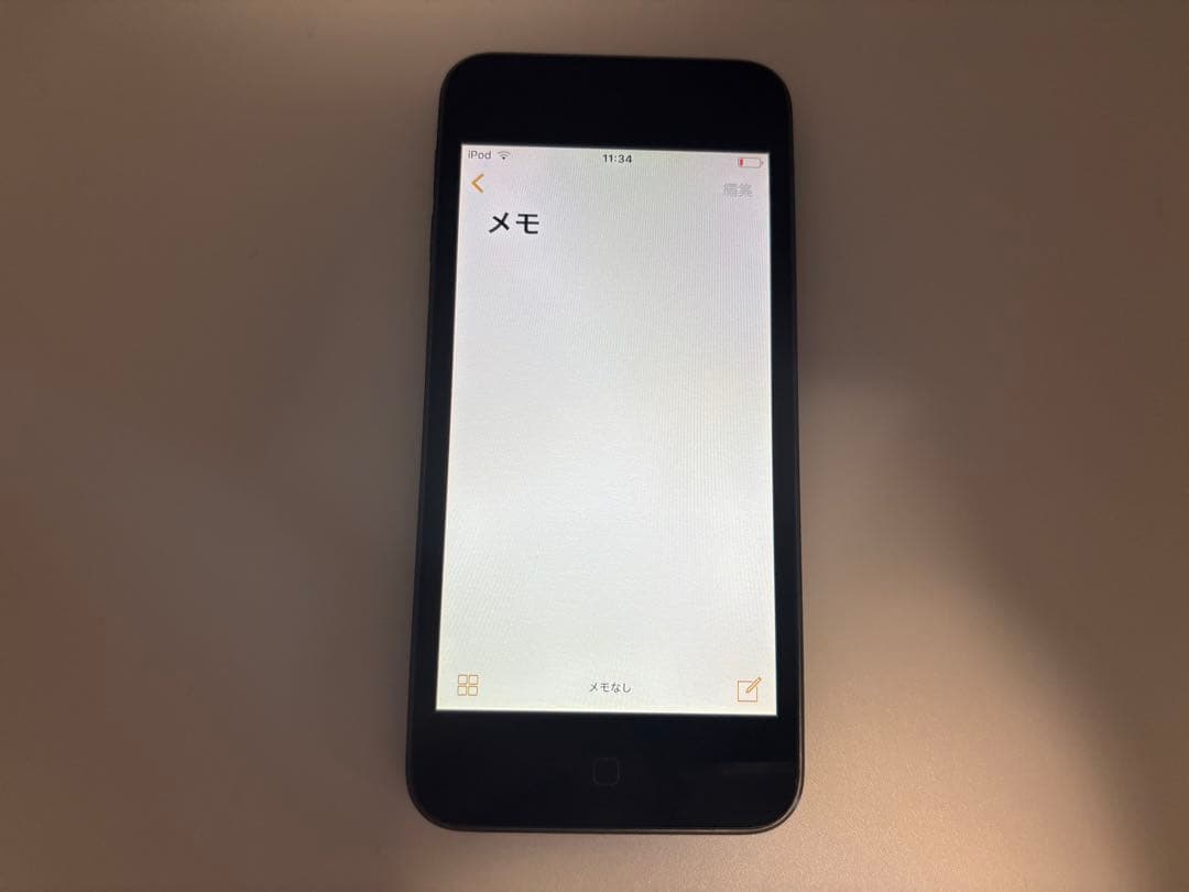 iPod touch第6世代 32GB ブラック バッテリー交換済み 美品