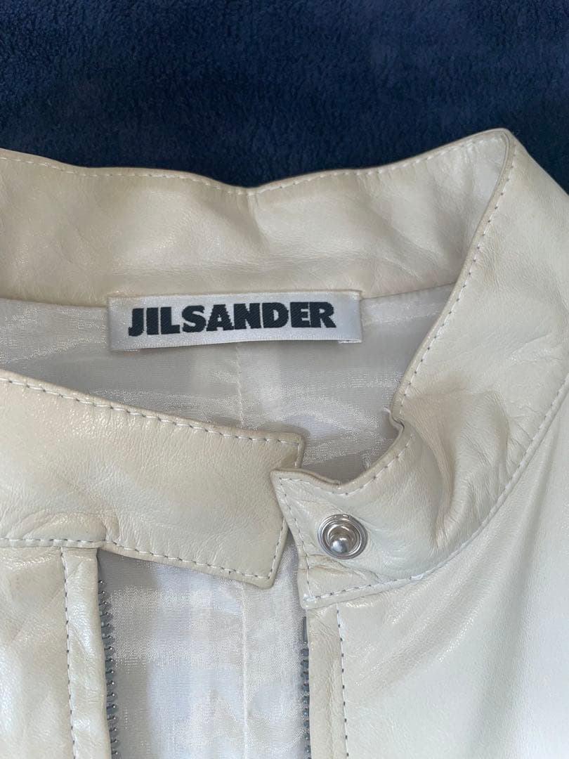 jil sander レザージャケット 本人期