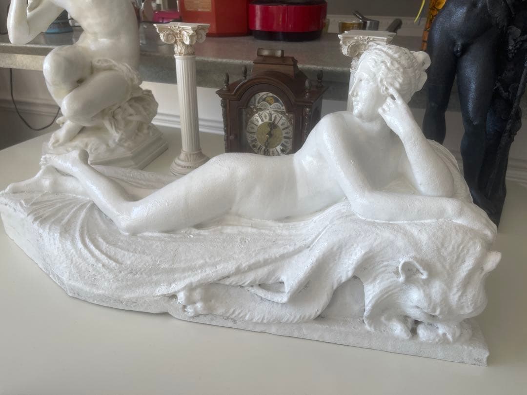 ローマ神話 ナイアド像 statue of a Naiad 58 cm