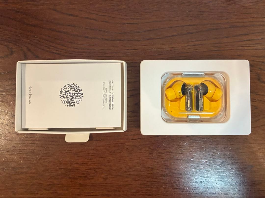 【美品】 Nothing ear(a) イヤホン イエロー 動作確認済み