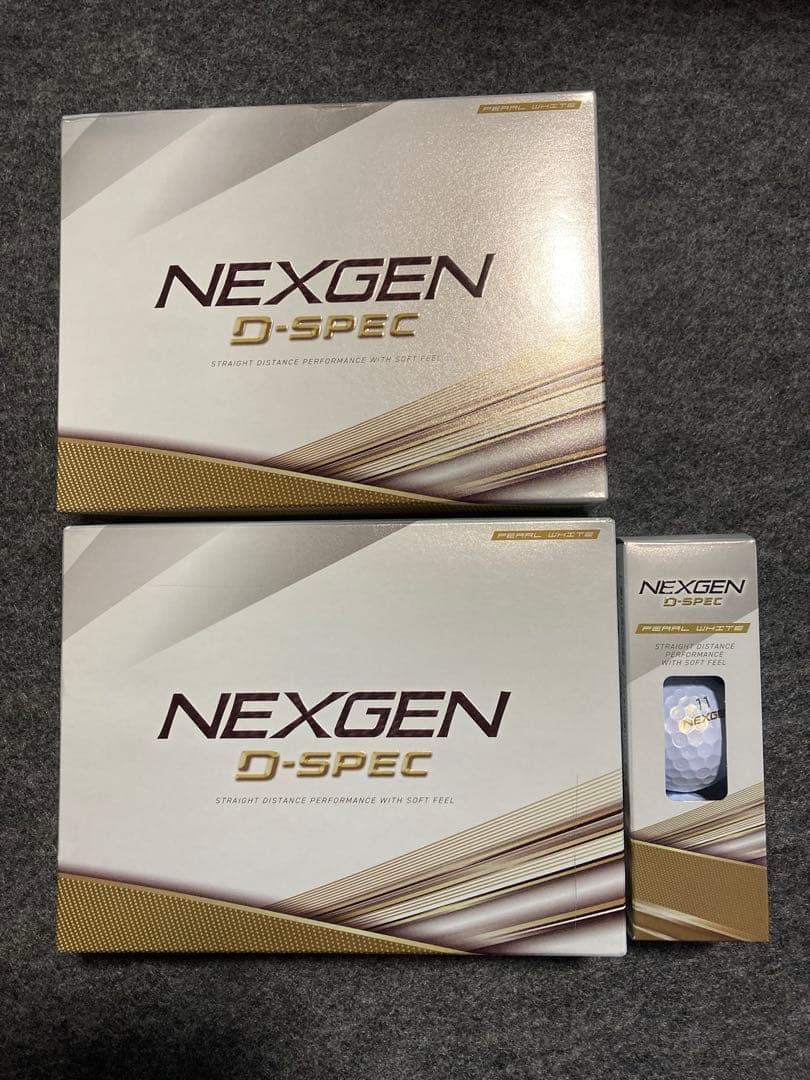 NEXGEN D-SPEC ゴルフボール 27個パールホワイト