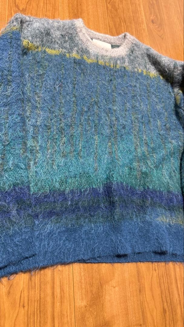 トップス YOKE TREE JACQUARD MOHAIR SWEATER 25ss