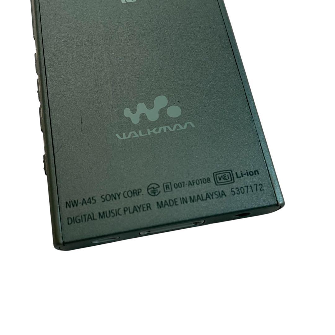 NW-A45 ソニー ウォークマン Aシリーズ 16GB ホライズングリーン
