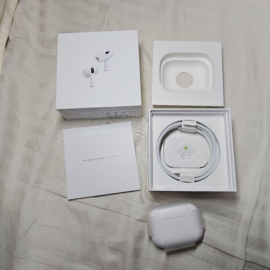 【apple care5月まで有】美品 AirPods Pro２世代 USBC