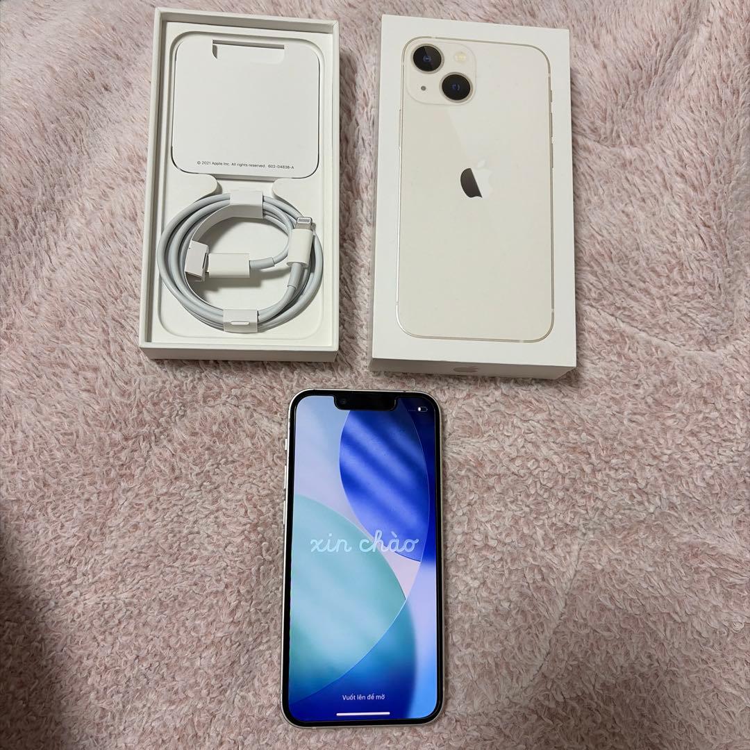 iPhone13mini スターライト 128gb