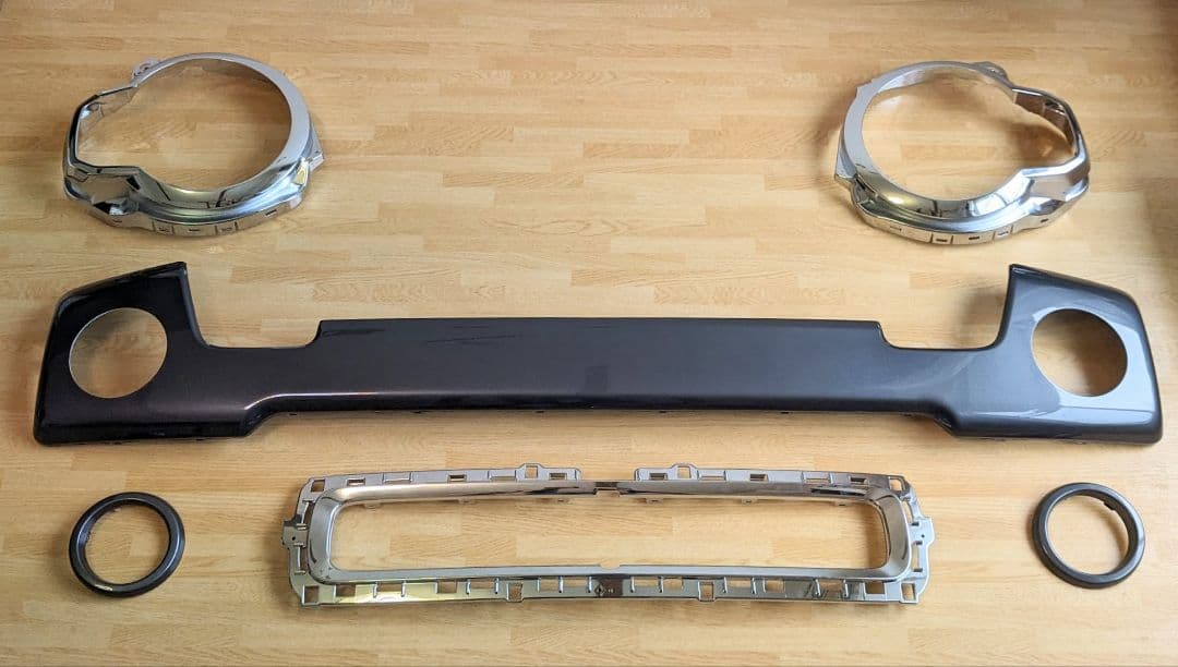 ハスラー　新車外し純正フロントパーツ一式