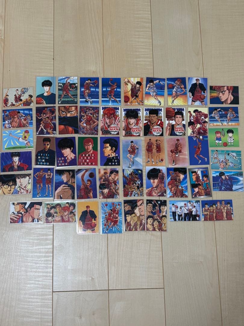 【希少】スラムダンク　映画　ラミネートカード　50枚セット まとめ