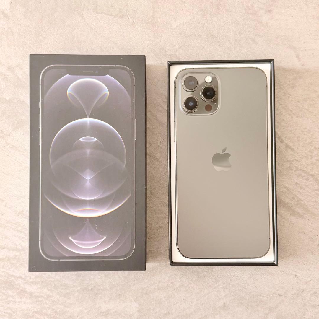 Apple/iPhone 12 Pro Max/グラファイト/本体/256GB