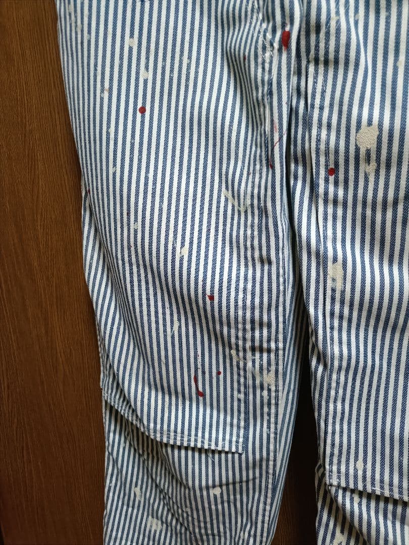 70s BIG MAC ビッグマック ヒッコリーストライプ オーバーオール