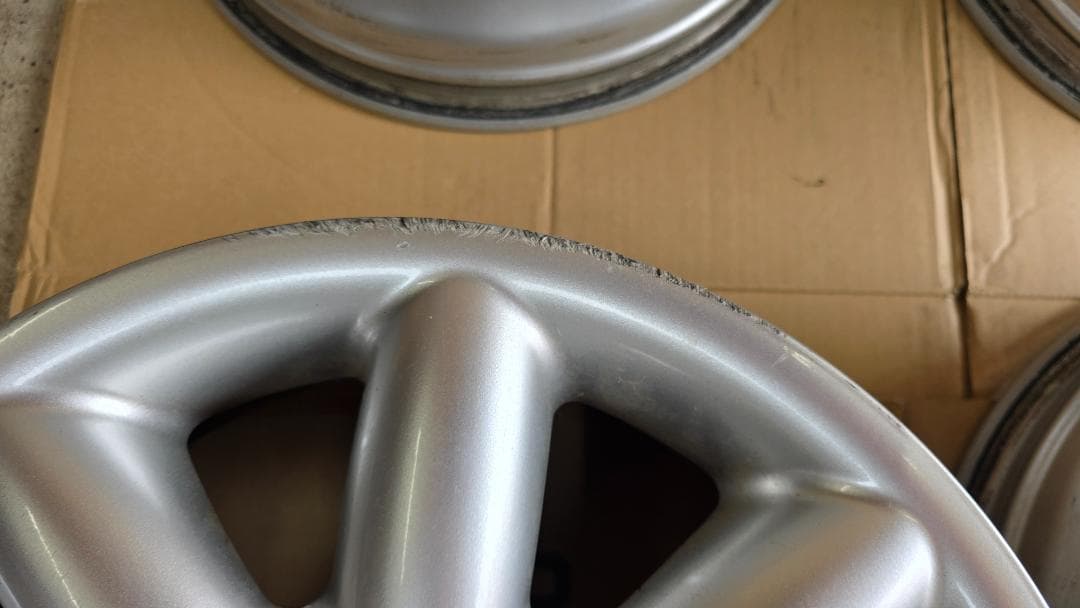 【引取限定】MINI純正　17インチ シルバー 5スポークホイール