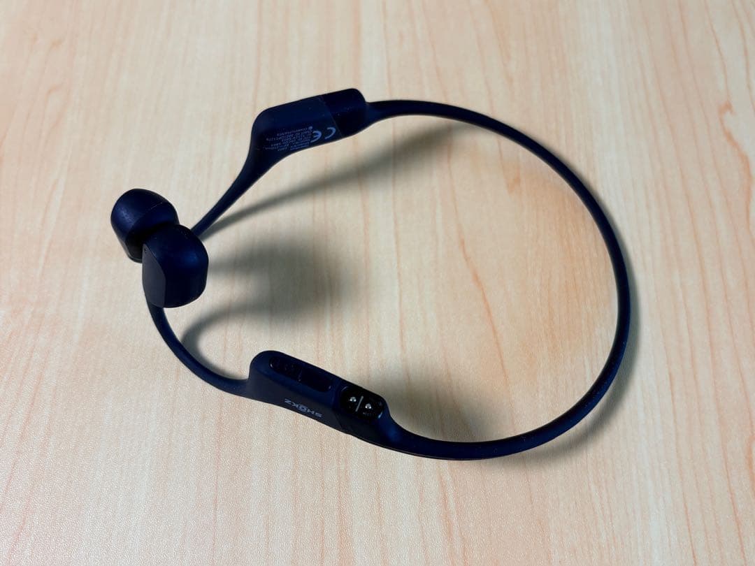 こ*う様 Shokz OPENRUN 骨伝導 S803 黒 ワイヤレスイヤホン